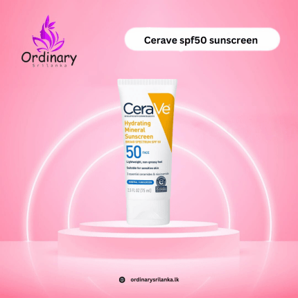 Cerave spf 50 sunscreen